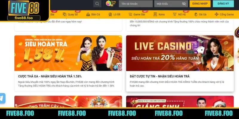 Điều kiện cần ghi nhớ khi tham gia ưu đãi tại FIV88